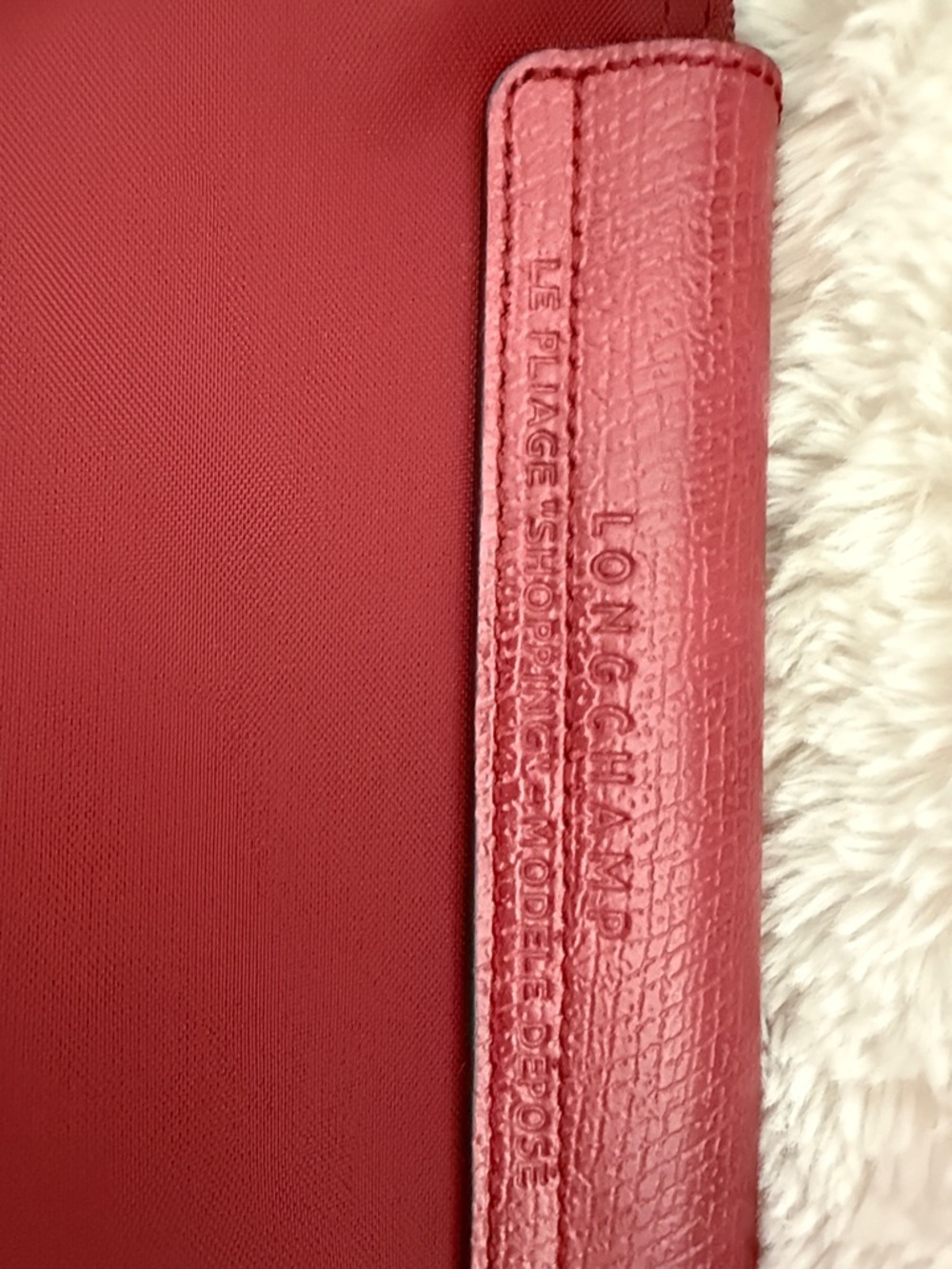 Longchamp Burgundy Nylon Le Pliage Tote - Picture 4 of 15